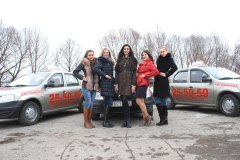 Призеры Мисс Россия Рязань 2014 в Рязанской городской автошколе